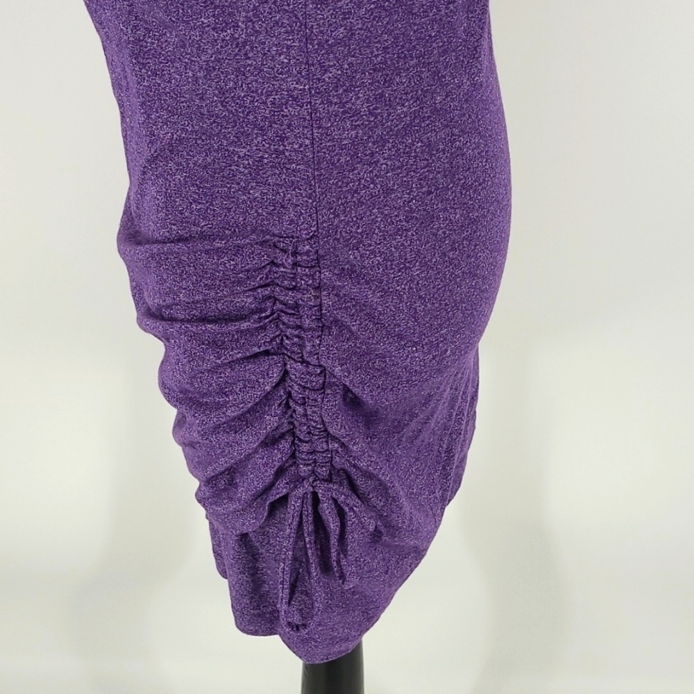 Bench Size L Purple Waterfall Mini Dress - Picture 6 of 9